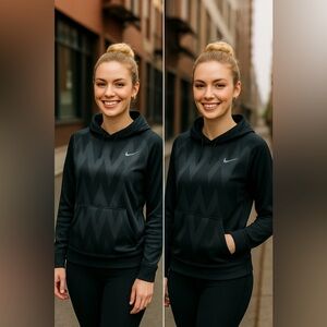 Nike Dri-FIT Women's Gray Hoodie